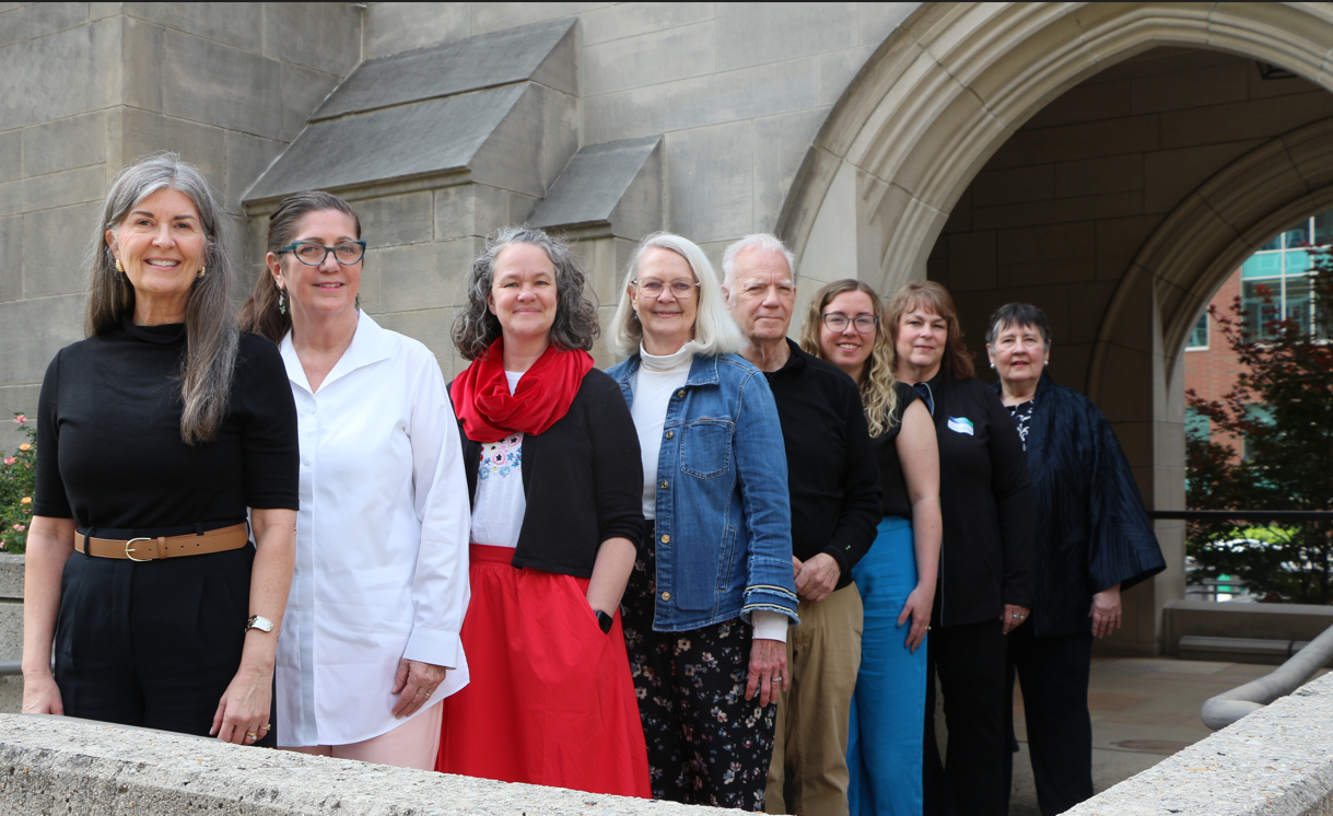 People standing in a line