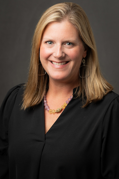 Karen Nellis Woman in black shirt